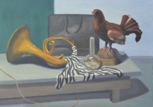 Still Life Composition / oil on canvas / 50 x 70 cm / 2016